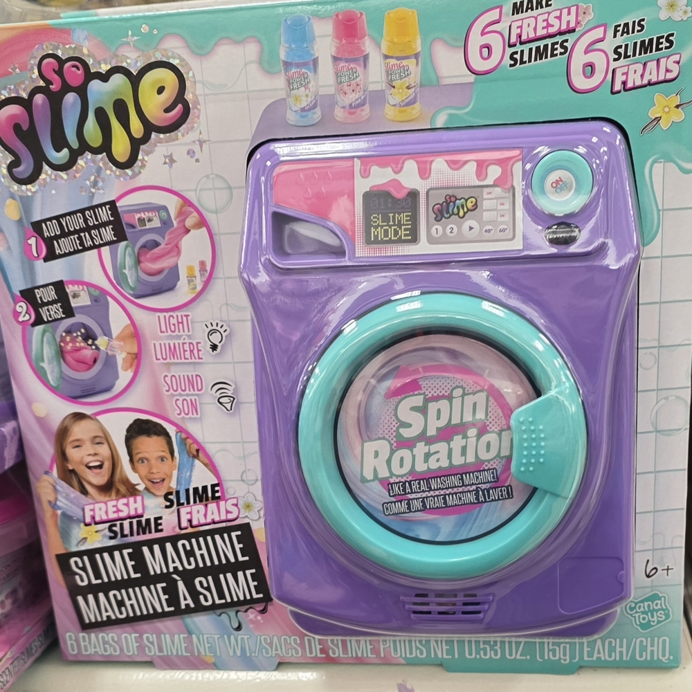 So Slime Tie Dye Washing Machine Kit, Cool Slime DIY Multicolor Playset *Retired